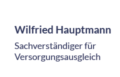 Sachverständiger für Versorgungsausgleich
